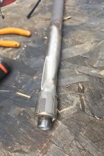 Summit burner with Bruce's Welded on extension.JPEG