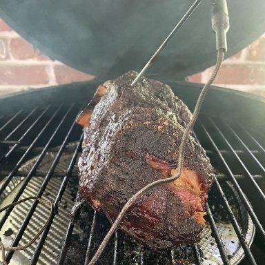 Pork Butts In Foil Pans - The Virtual Weber Bullet